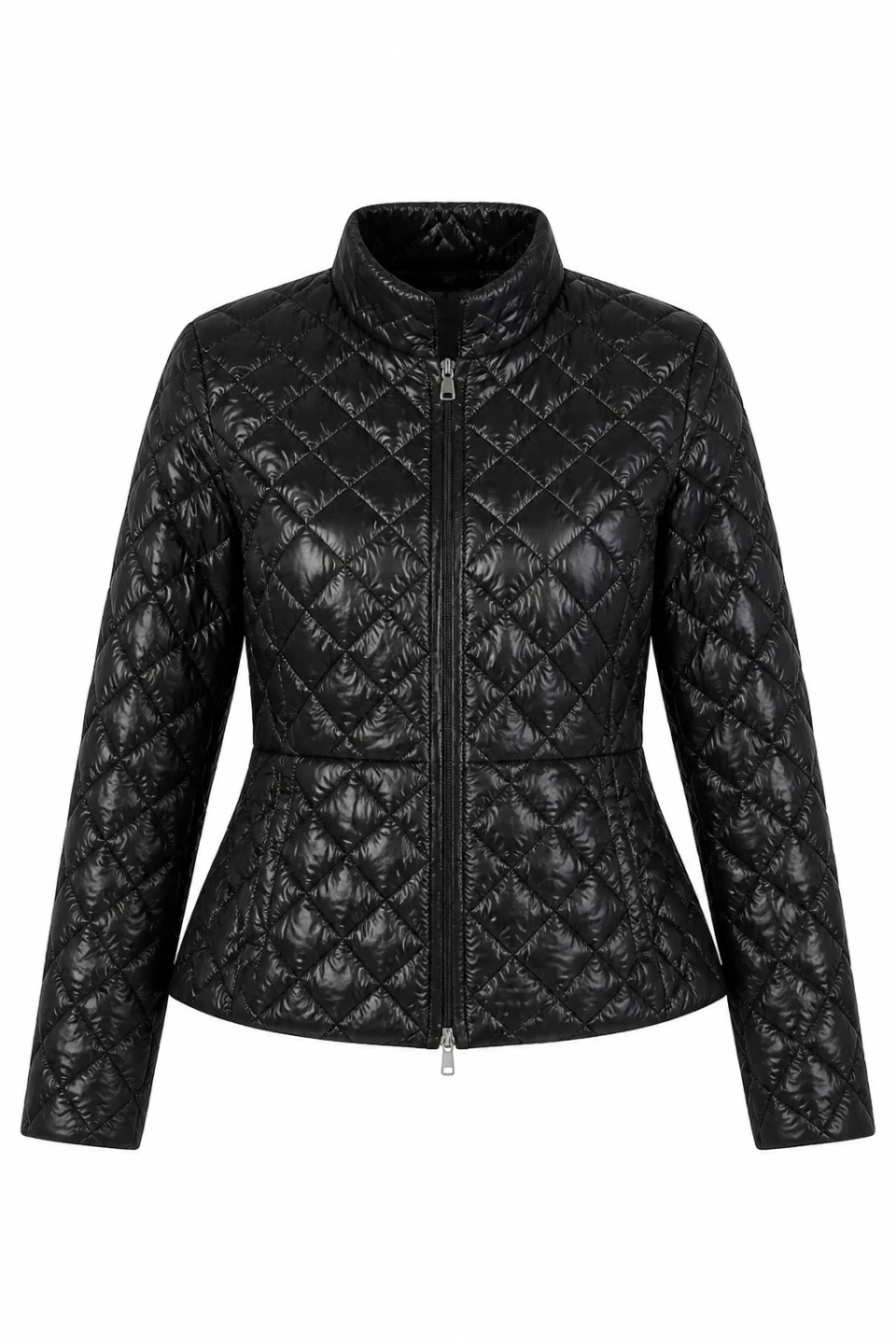 Moncler Black Quilted Giubbotto Jacket