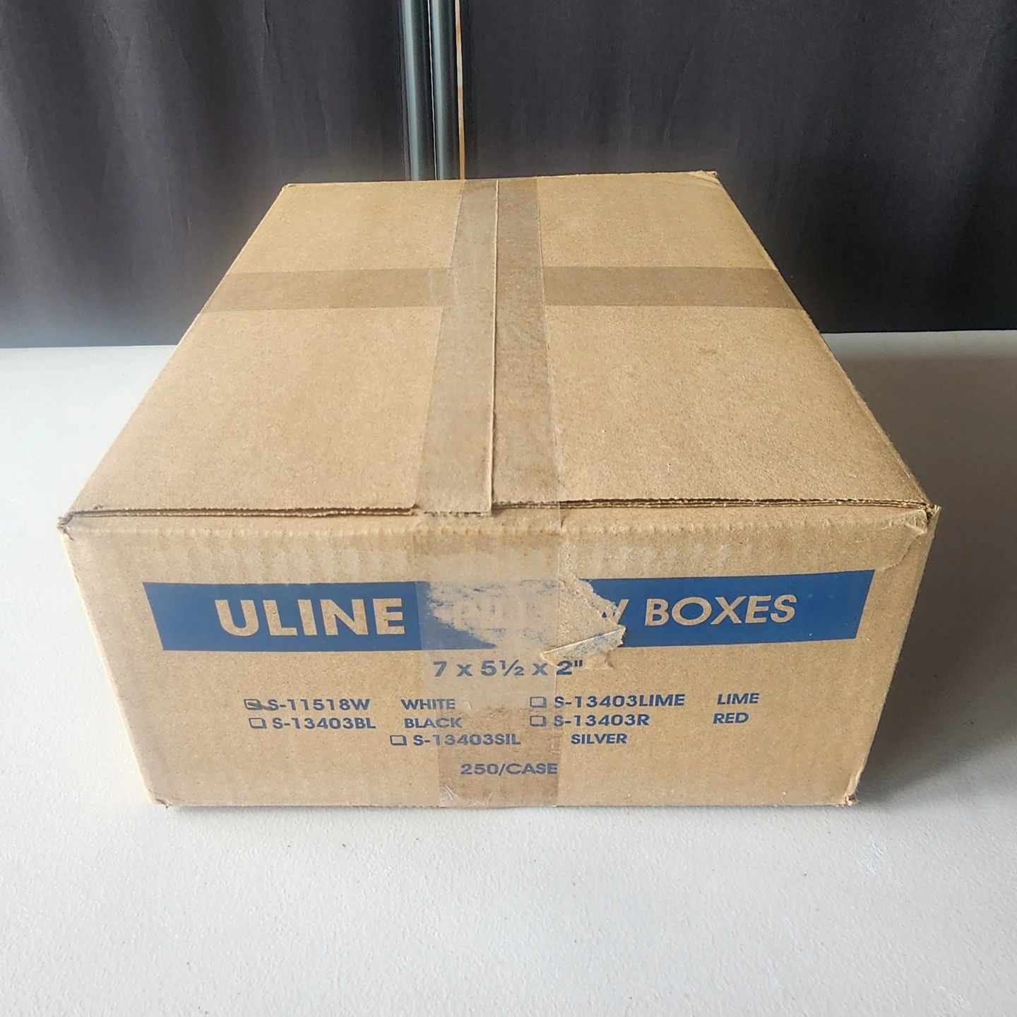 Uline Pillow Boxes 7" x 5 1/2" x 2" - photo 5