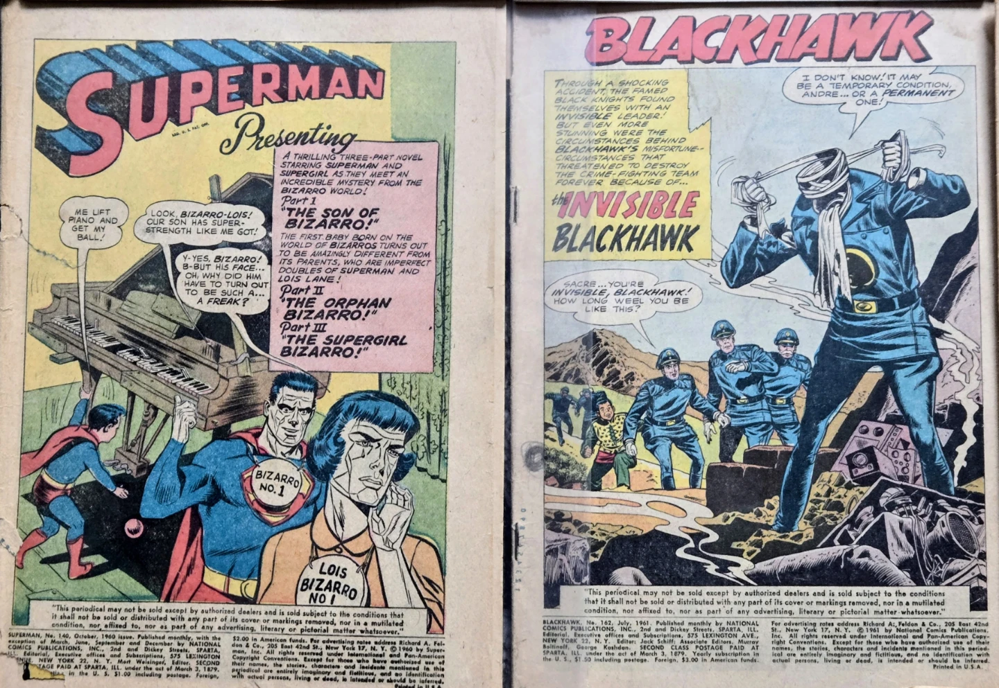 Vintage 1950's/60's More Comic Lot (17) 1960 Superman Key Issue - photo 2