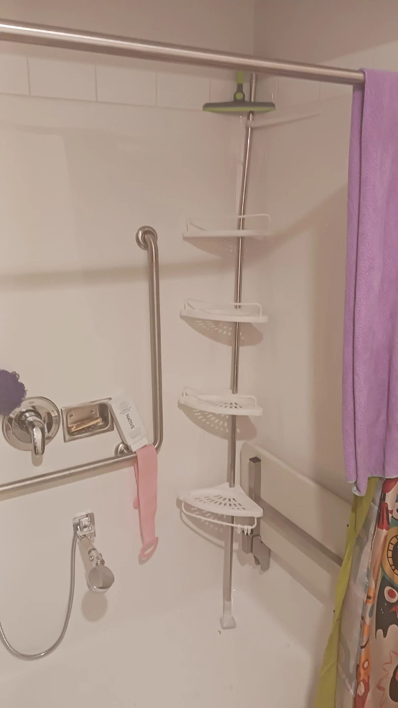 Tension Corner Shower Shelf Unit