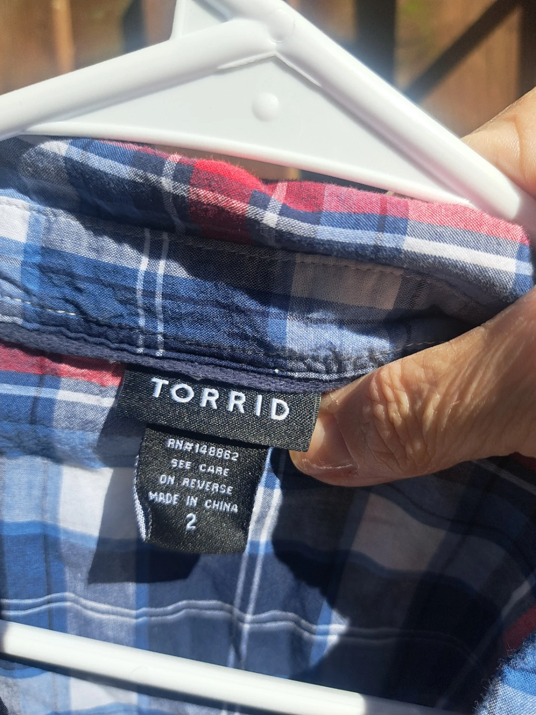TORRID Plaid Shirt Size 2 - photo 2
