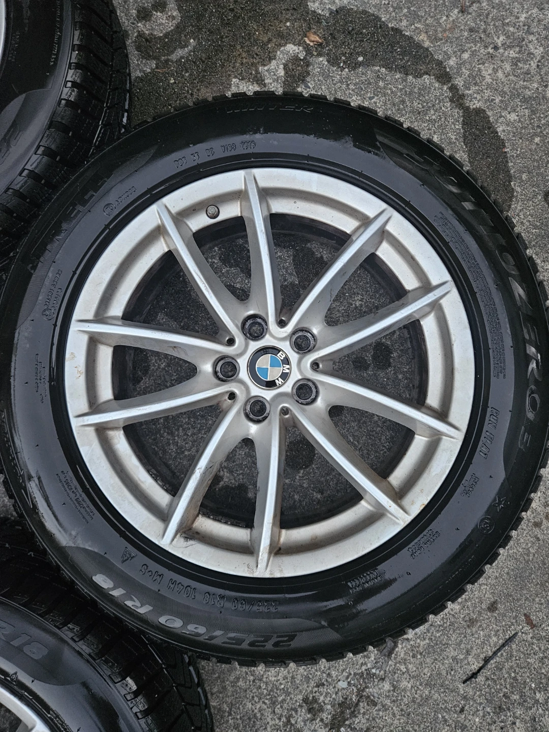 BMW Winter Tires on Rims - 225/60 R18 - photo 3