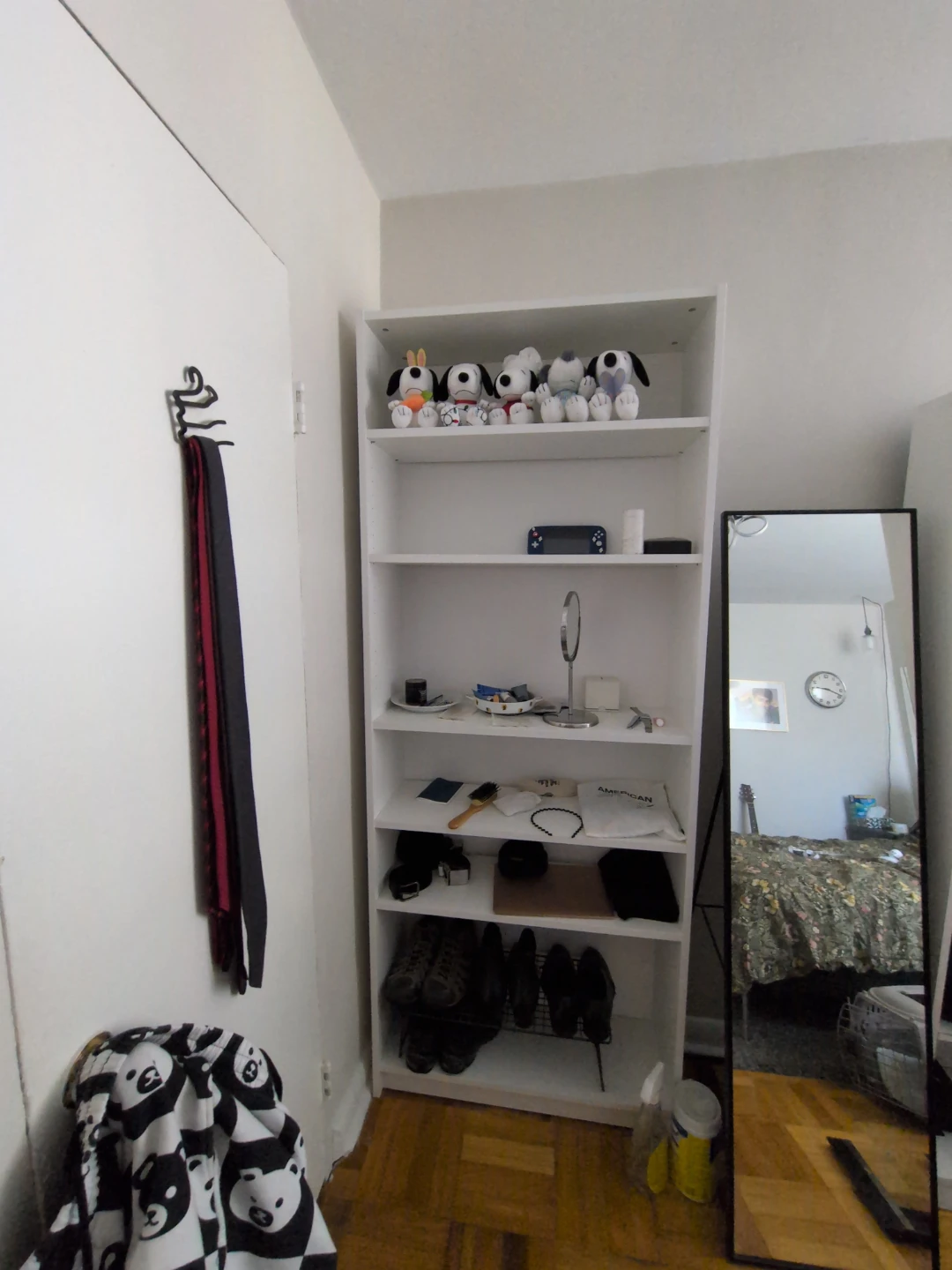 White Tall Bookshelf - photo 2