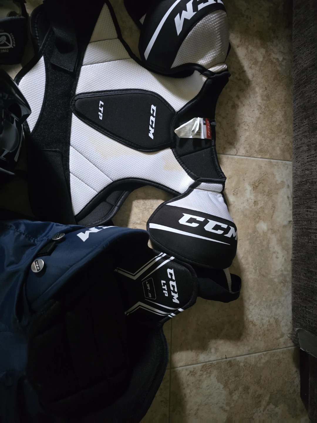 CCM Jr Boys hockey gear set (no skates) - photo 3