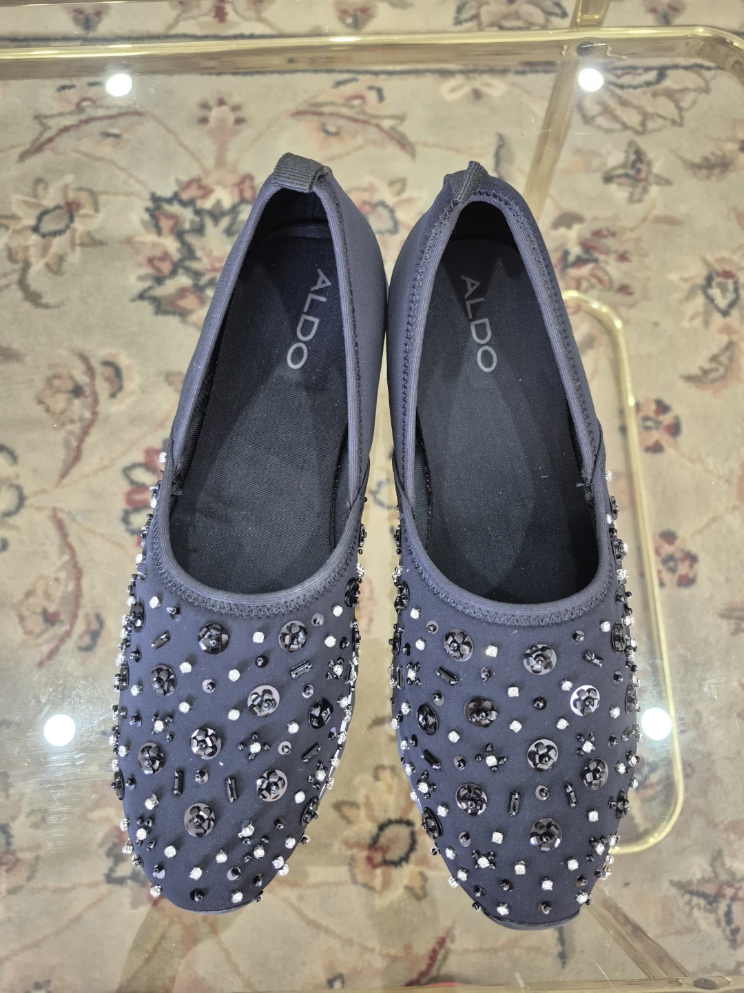 ALDO Embellished Slip-On Flats