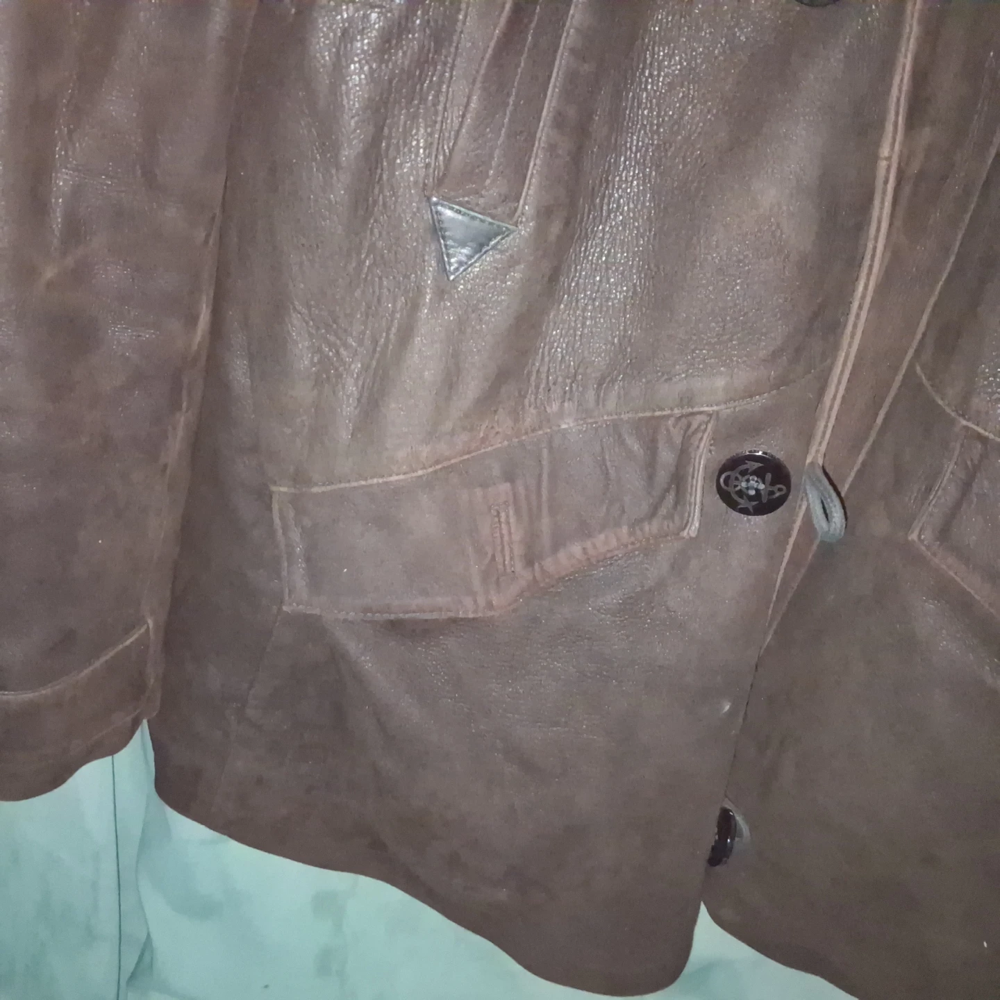 Armani Exchang Leather Bench Warmer Parka w Hoodie  Size XL - photo 5