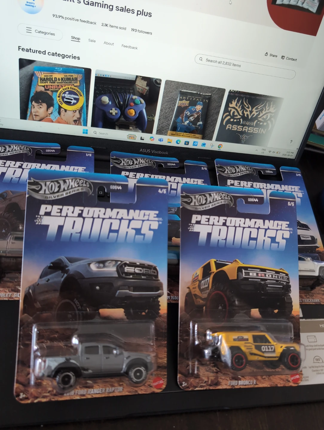 Hot Wheels Performance Trucks Silver Series