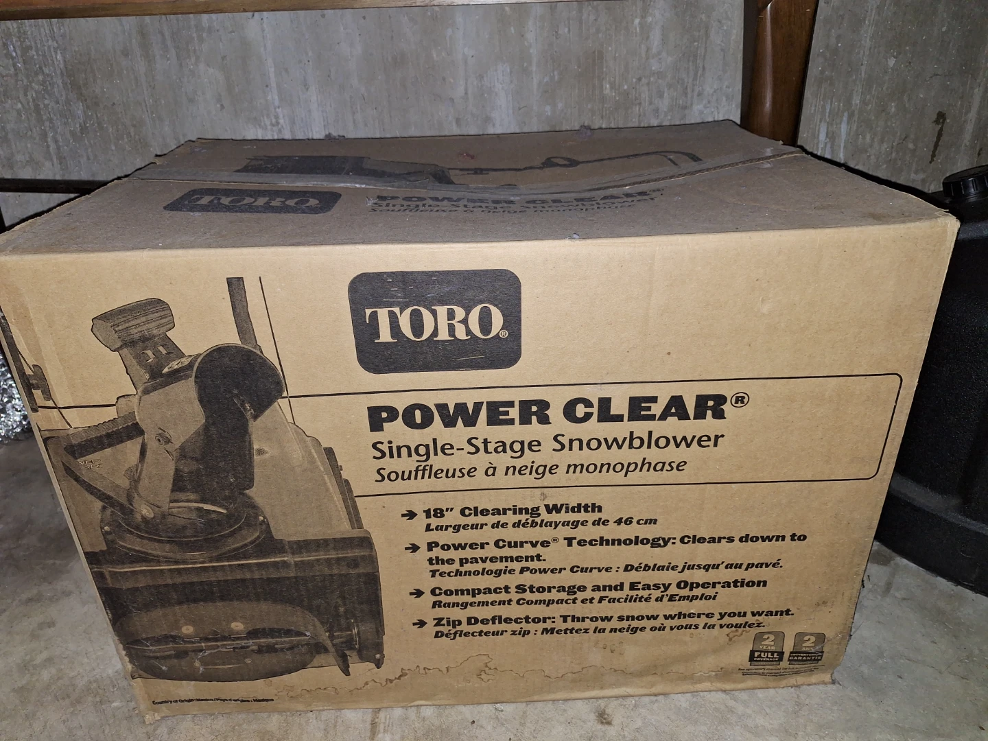 Torro Snow Blower