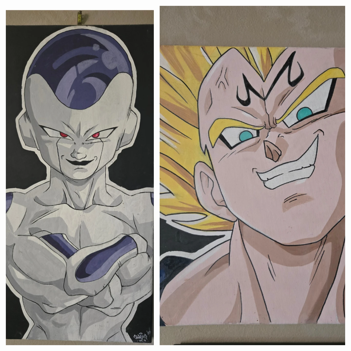 Dragonball Z Paintings $40 each