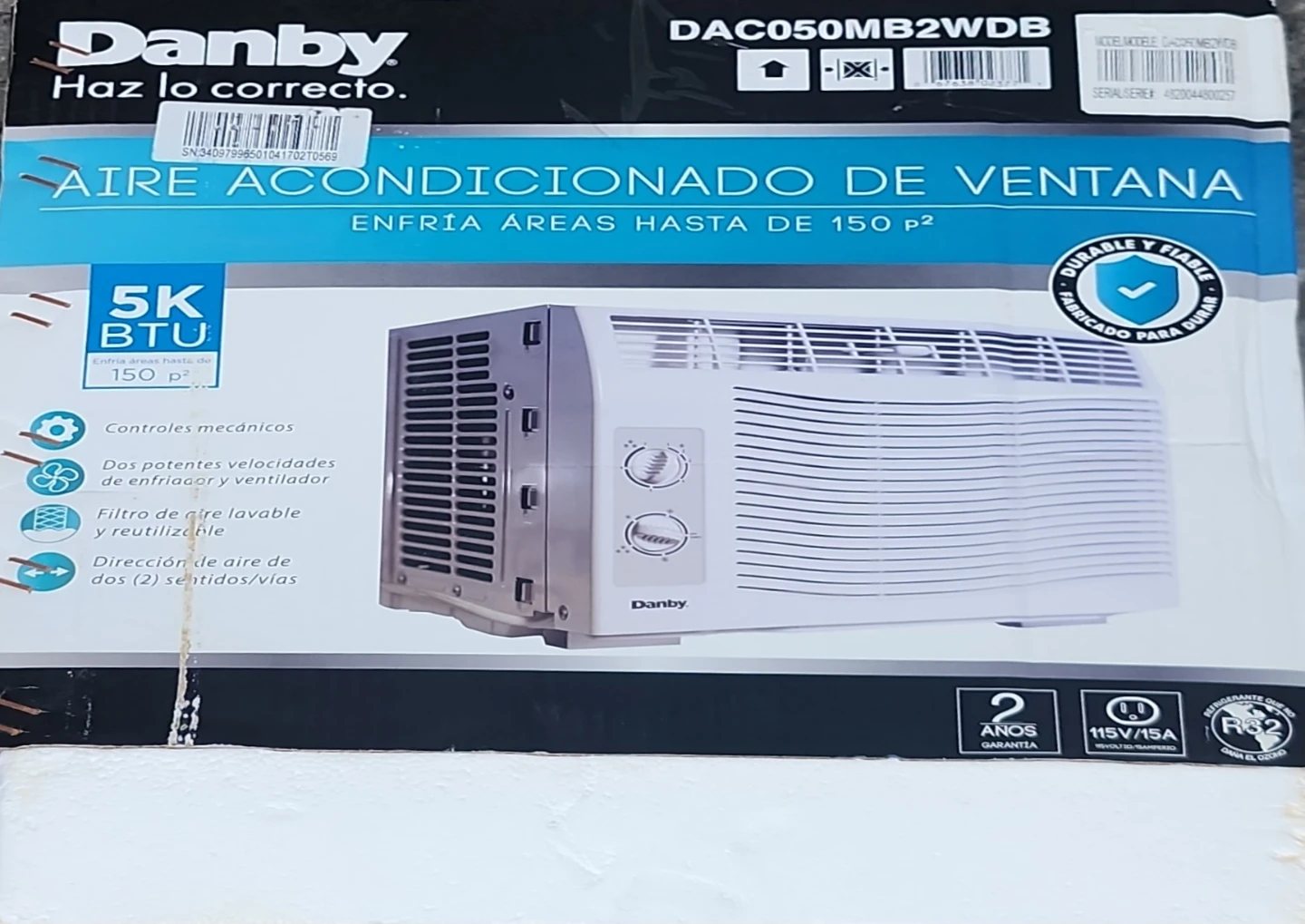 Danby 5,000 BTU Window Air Conditioner