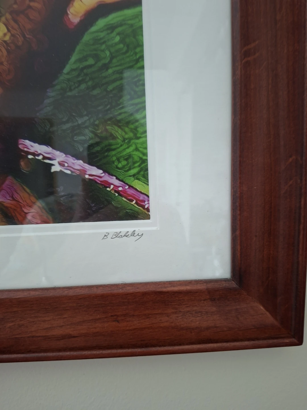 Framed Hummingbird Art Print - photo 3