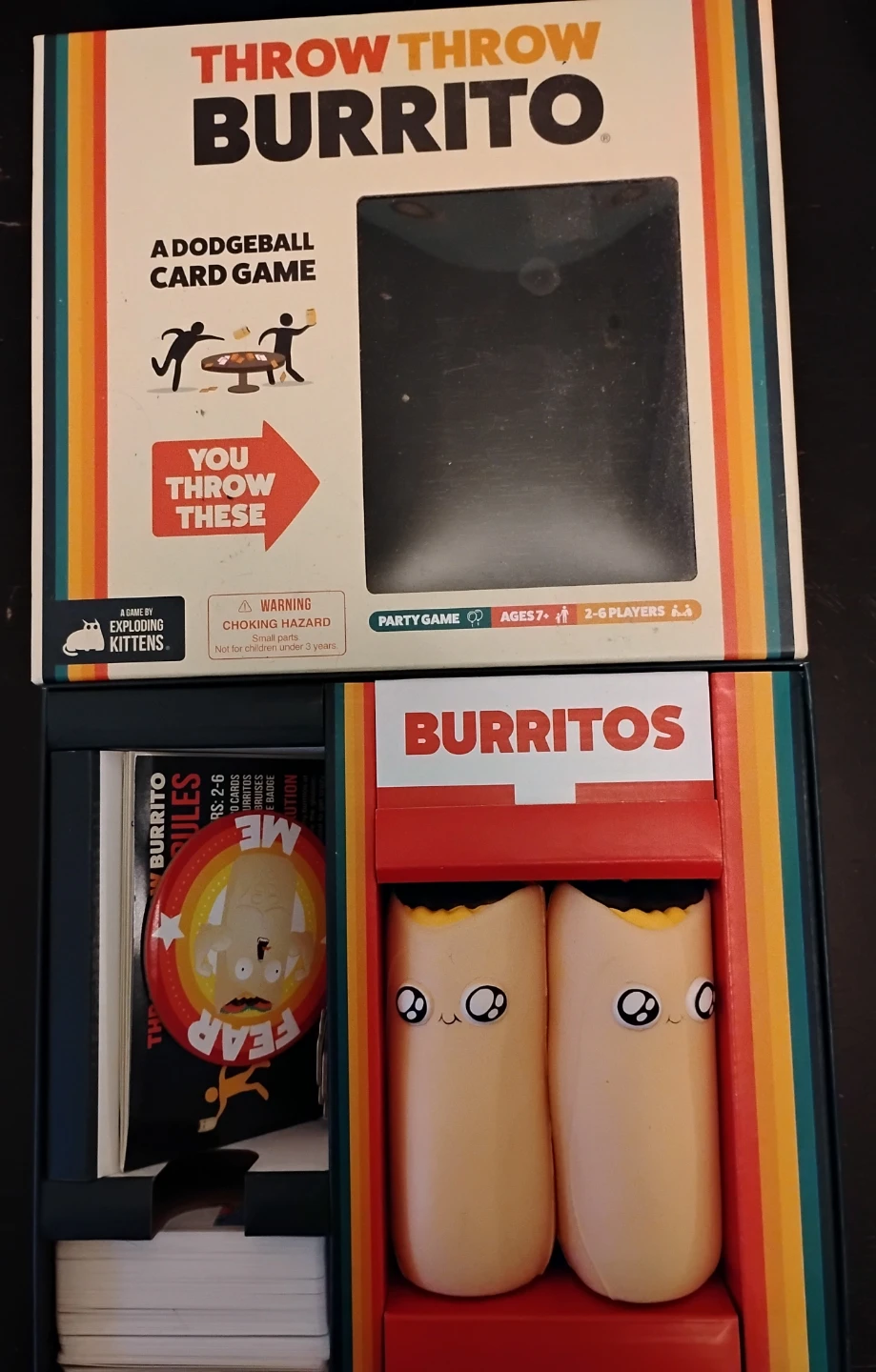 Throw Throw Burrito card game
