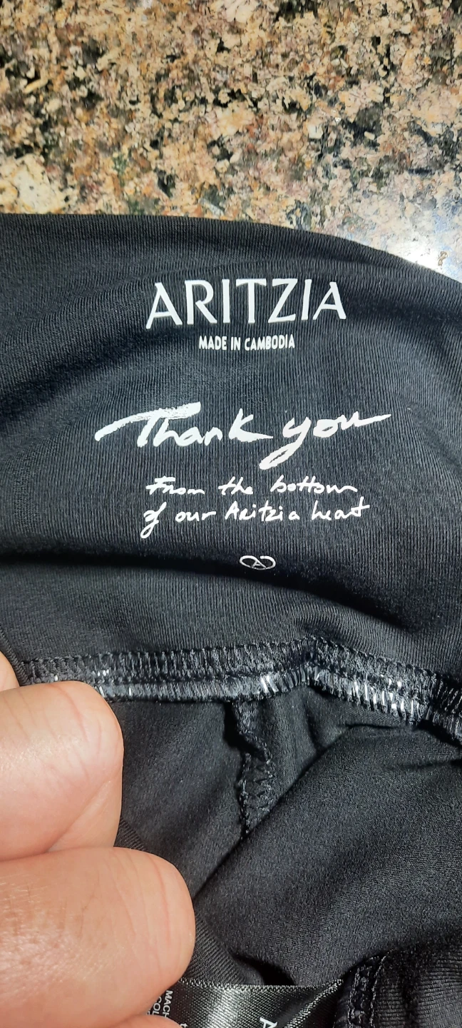 New Aritzia Thank You Change Up Tight in Black - Small - photo 2
