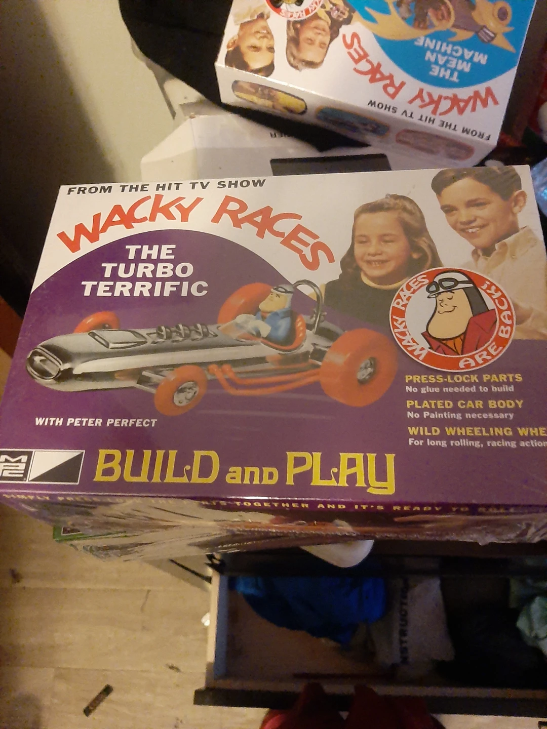 Wacky Races The Turbo Terrific Build and Play Model Kit