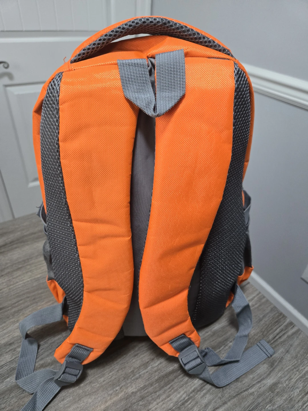 Bikali Fashion Orange and Grey Backpack - photo 2