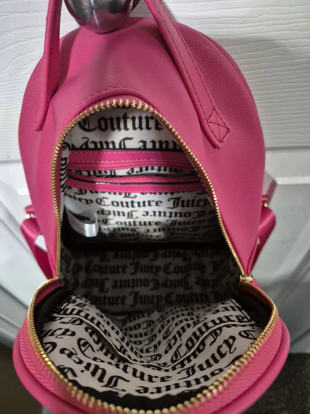 Juicy Couture Hot Pink Mini Backpack - photo 5