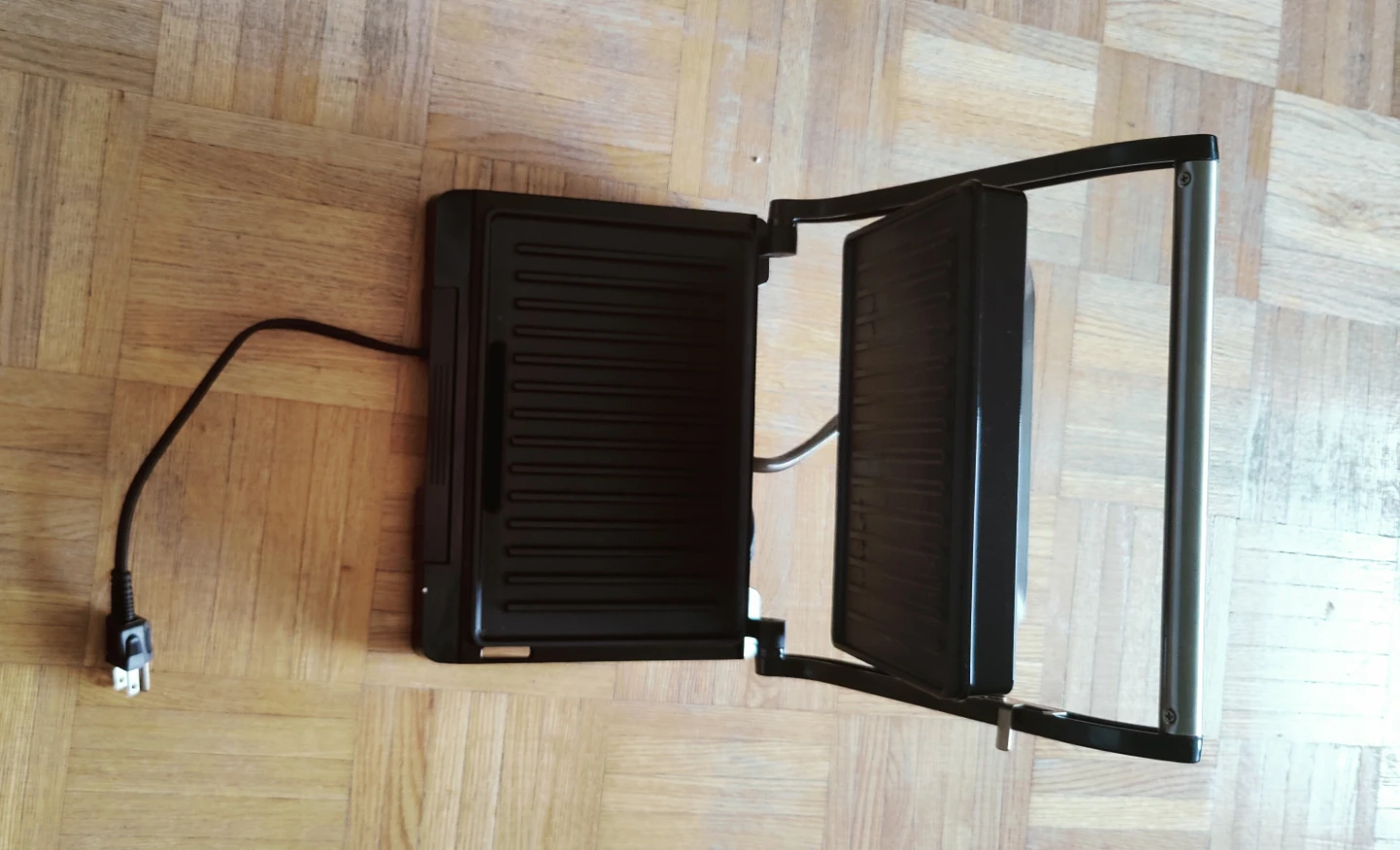 Black Electric Grill Panini