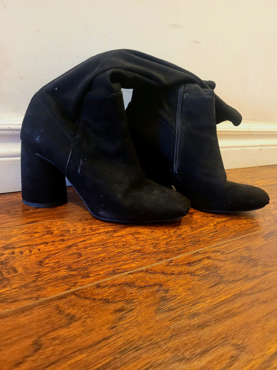 Black Over-the-Knee Boots - photo 2