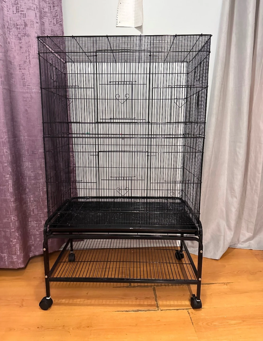 Bird Cage and Accessories Bundle