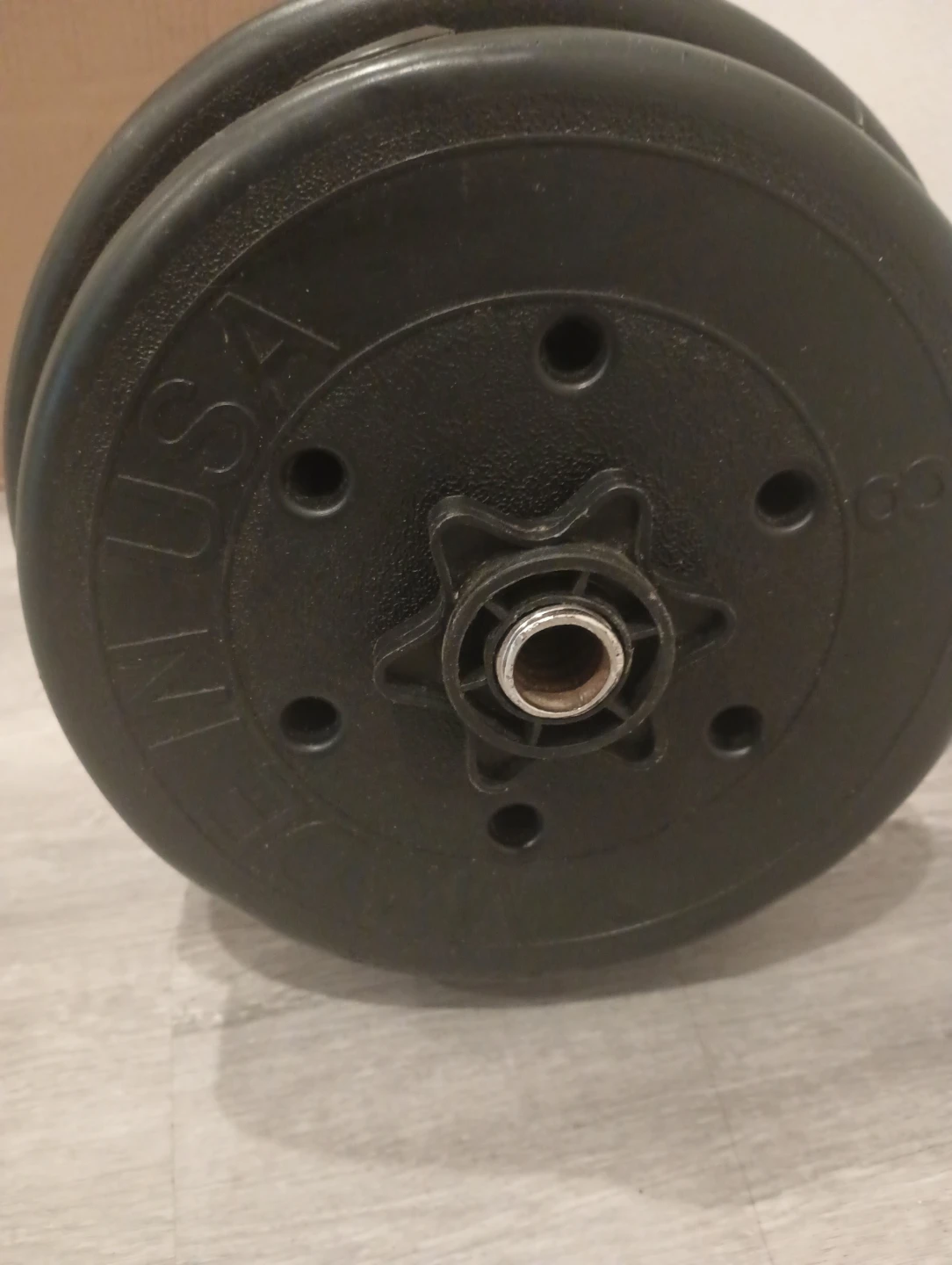 Adjustable Black Dumbbell - photo 2