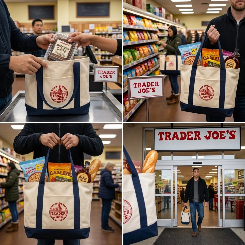 Trader Joe's Canvas Tote Bag