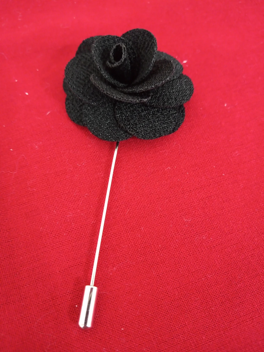 🆕️ Black Rose Lapel Pin Brooch - photo 3
