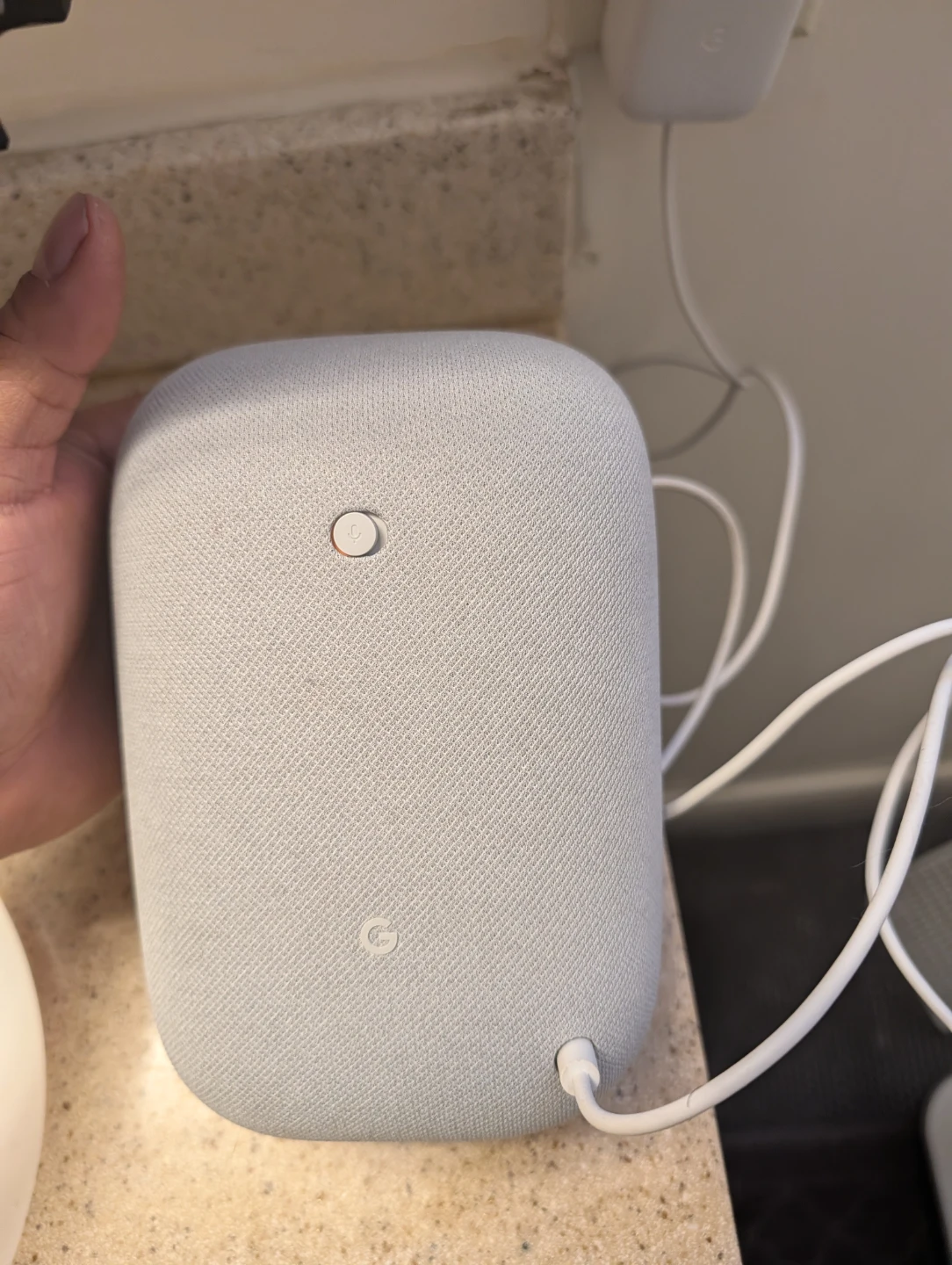 Google Nest Audio Smart Speaker Chalk - photo 3