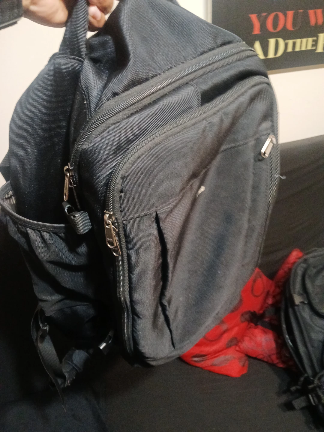ECOHUB Black Carry-on luggage like Backpack for travel - photo 4