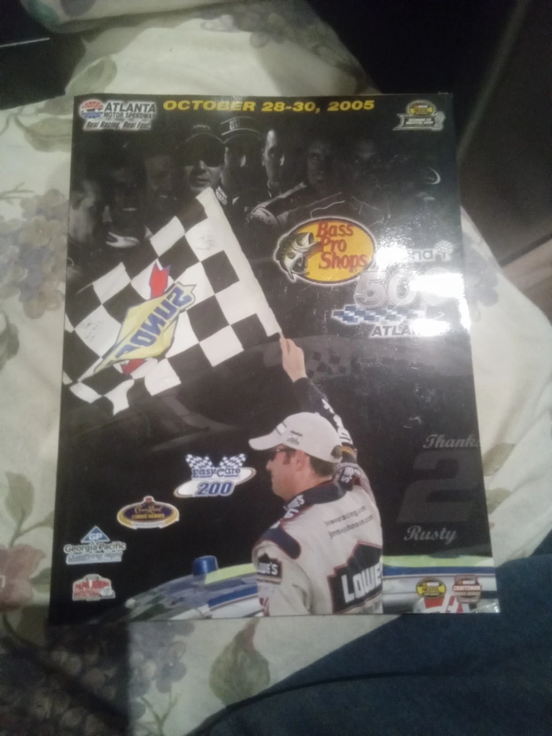Atlanta Motor Speedway 2005 Race magazine