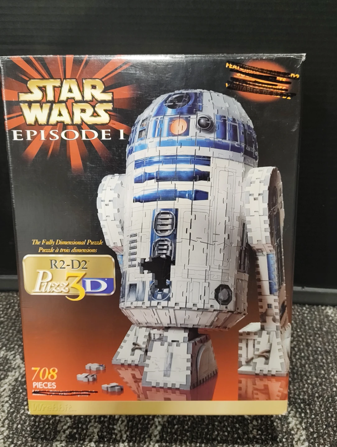Wrebbit Star Wars Episode I R2-D2 3D Puzzle - 708 Pieces