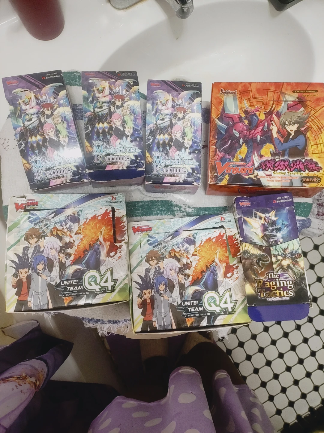 Vanguard Cardfight Booster Boxes & Packs