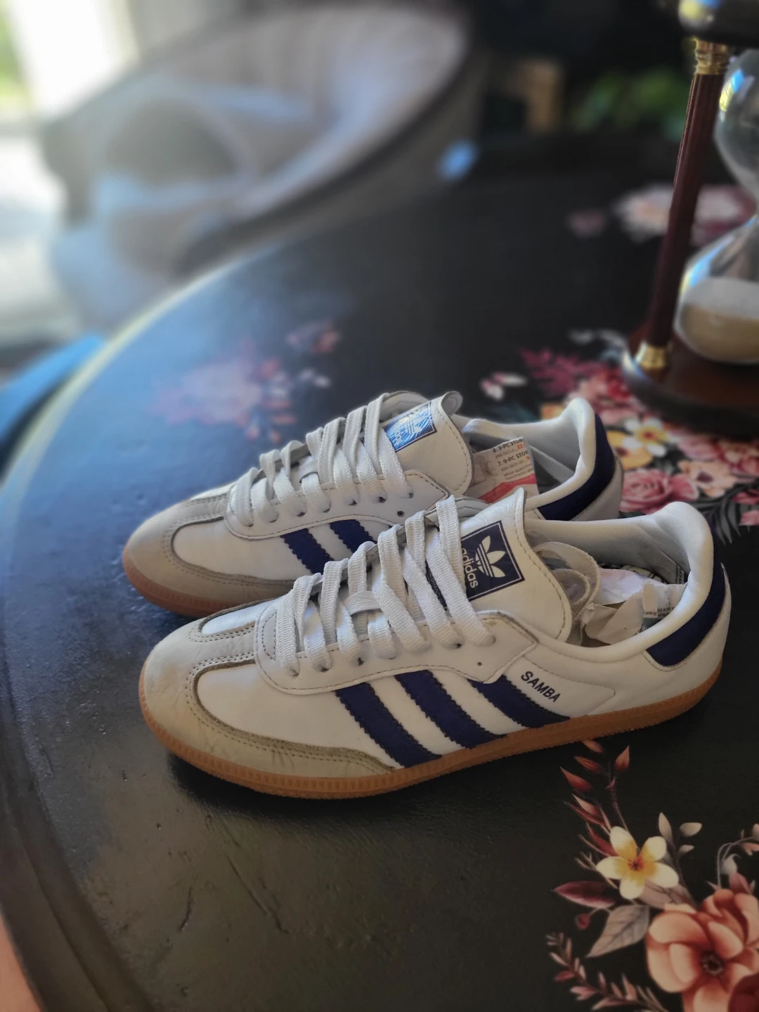Adidas Samba White & Purple Sneakers - photo 5
