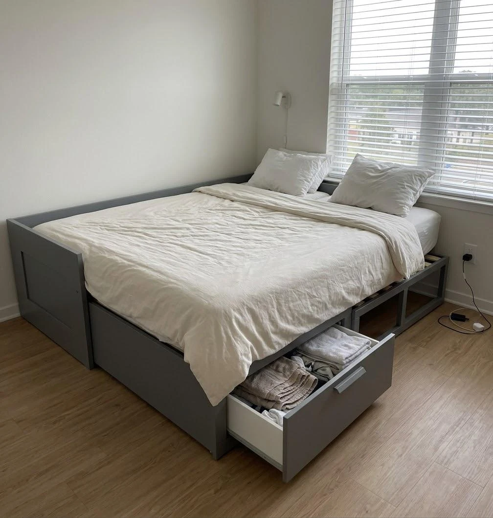 Ikea Brimnes Daybed Frame with 2 Drawers - photo 2