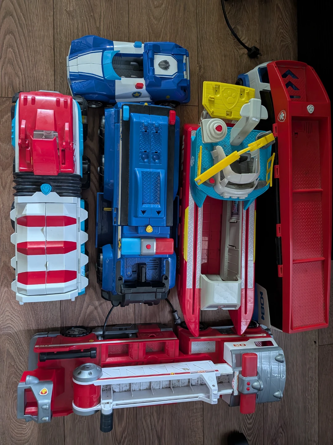 Paw Patrol Vehicles Lot