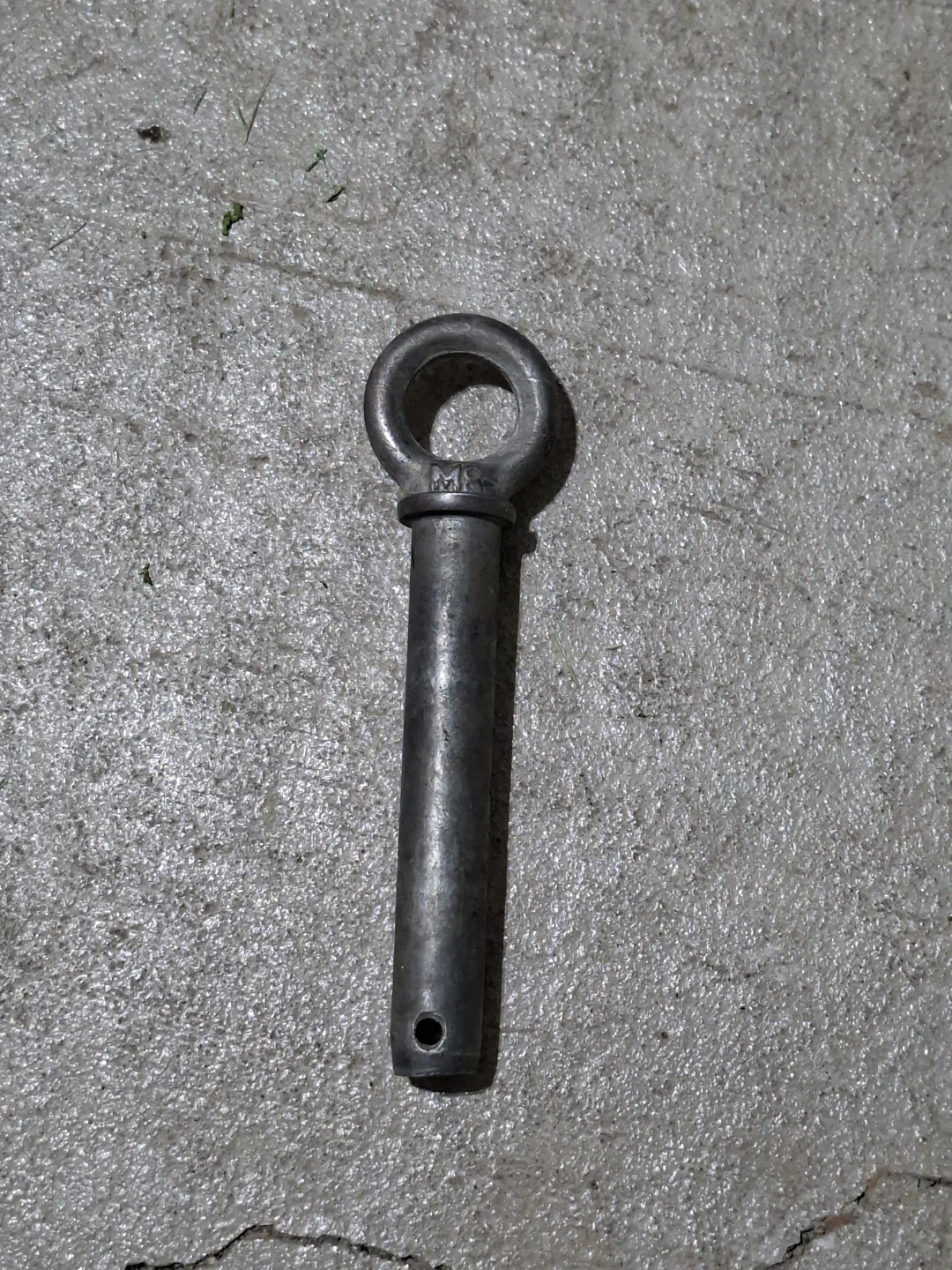 Metal Hitch Pin with Eyelet