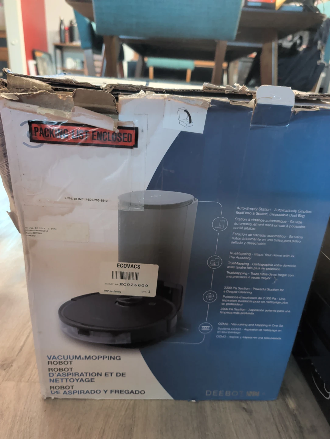 ECOVACS DEEBOT N8+ Robot Vacuum and Mop - photo 2