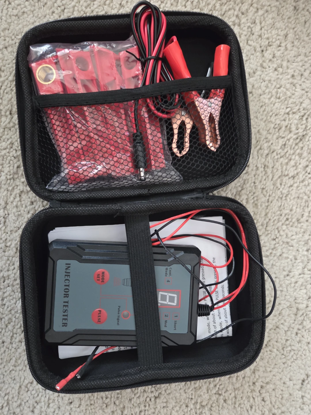 Fuel injector cleaning kit