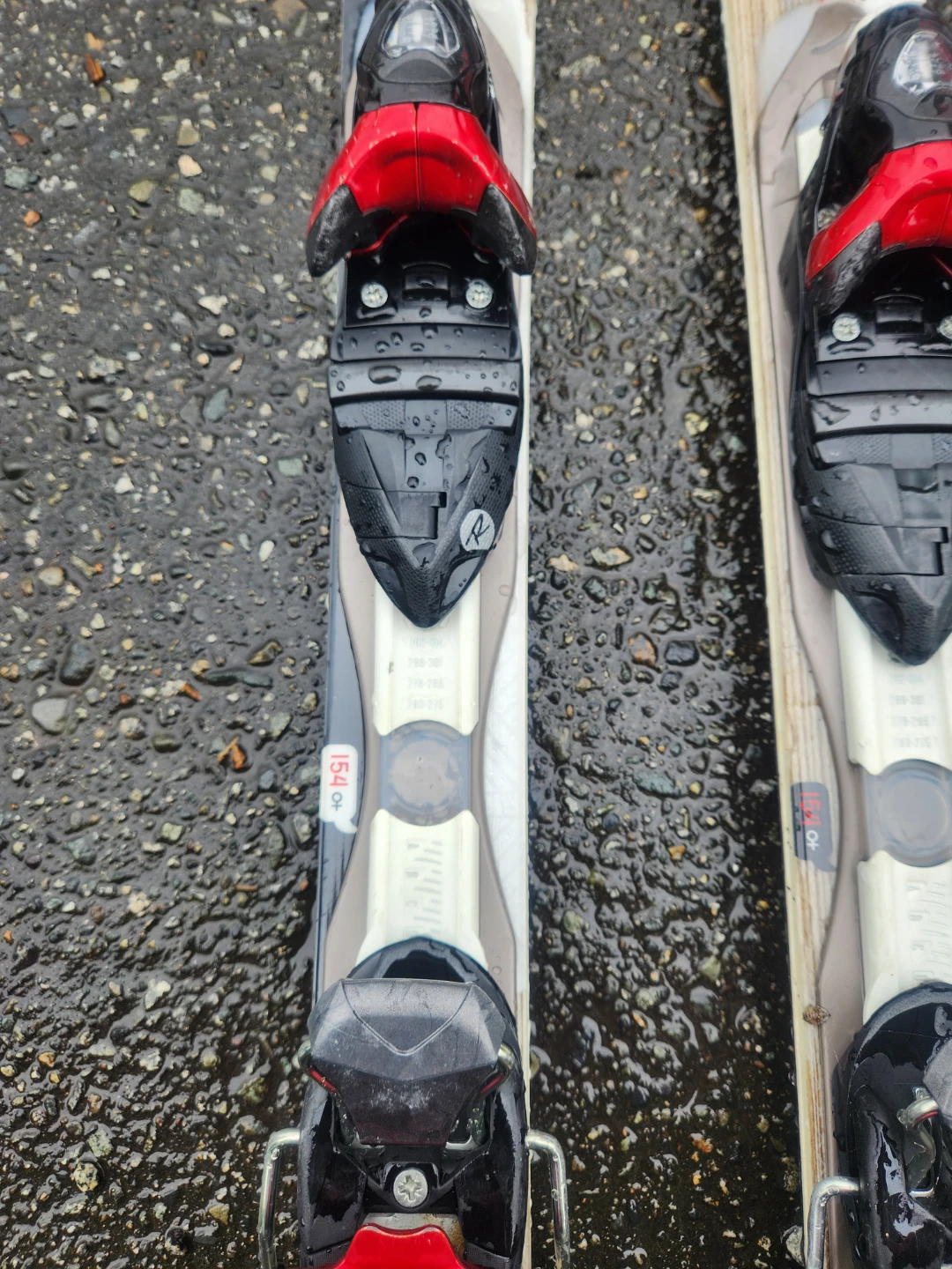 Adjustable Women's Skii's, 154 cm length, Brand: Rossignol - photo 4