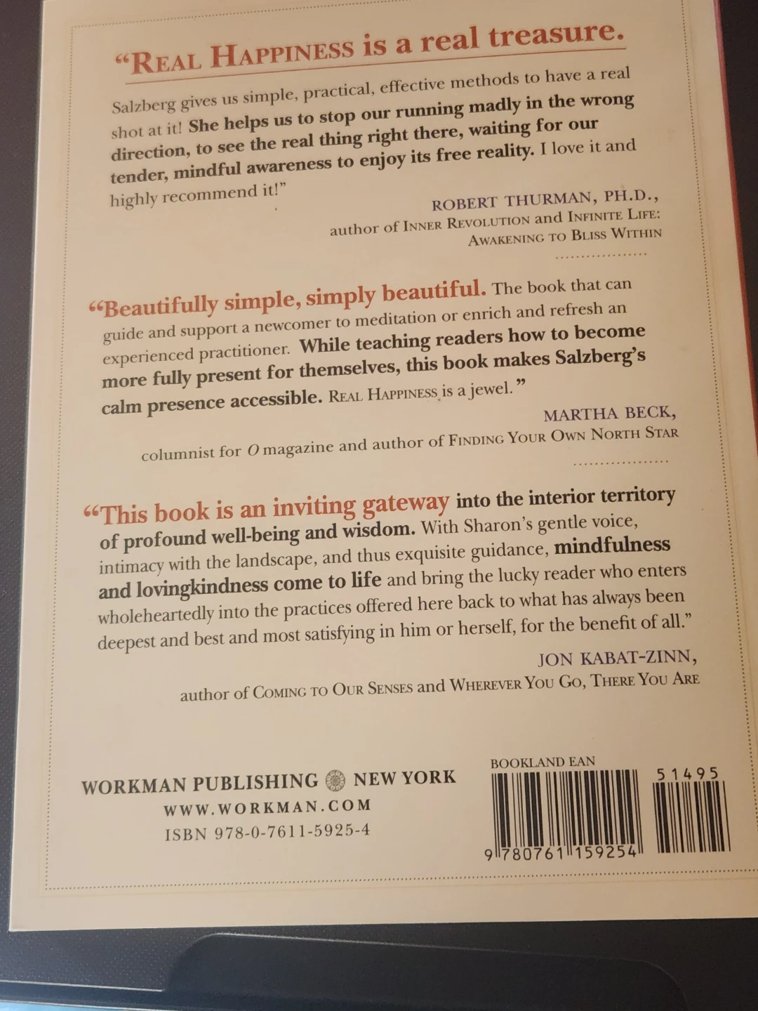 Real Happiness: The Power of Meditation Book by Sharon Salzberg - photo 5