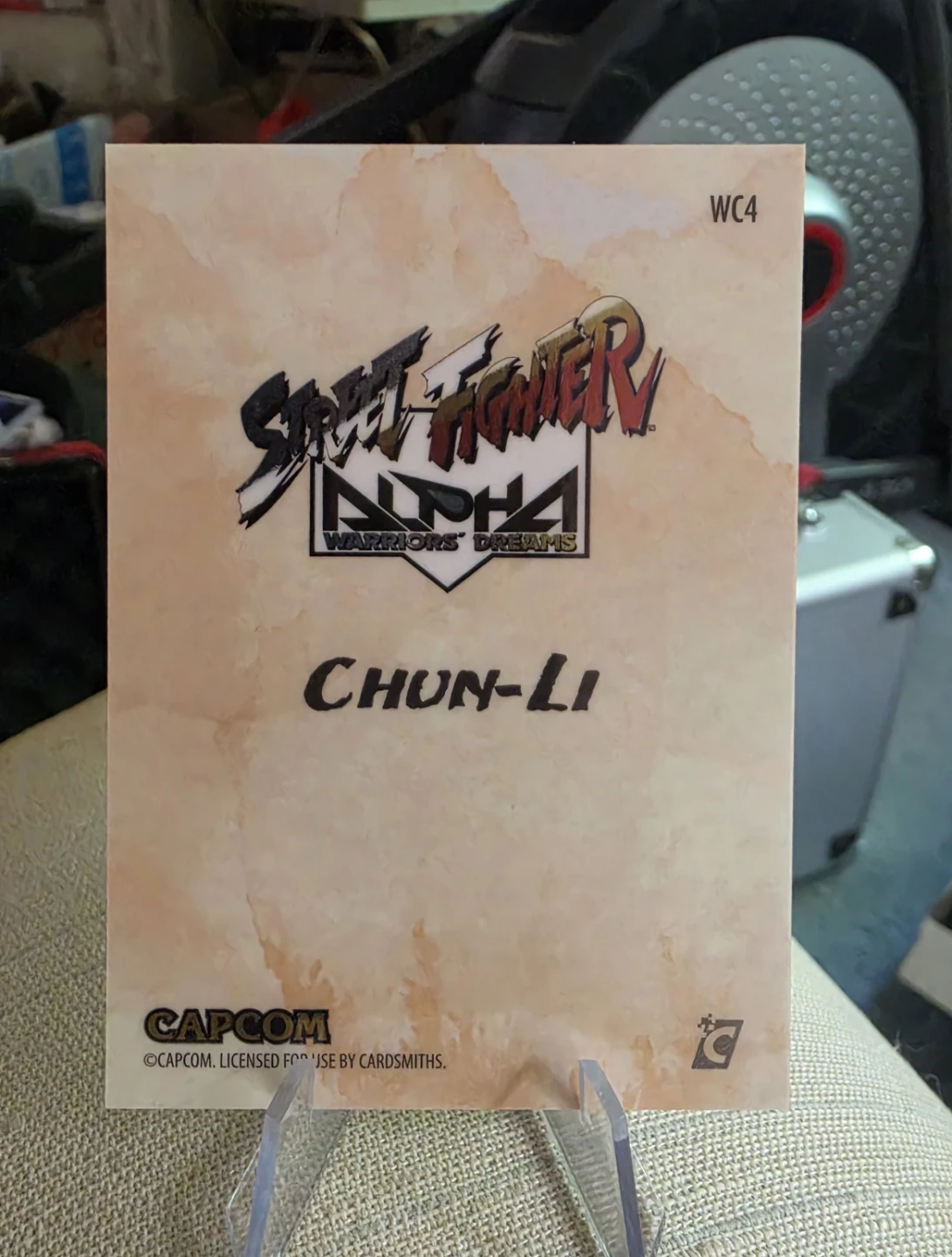 Street Fighter Alpha Chun-Li Art Card - photo 2