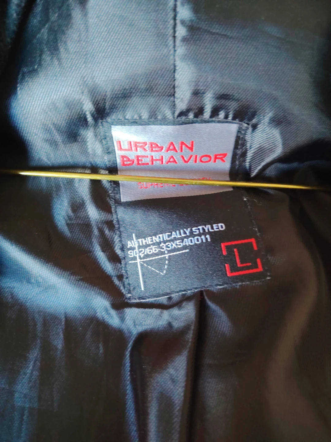 Urban Behavior Black Blazer