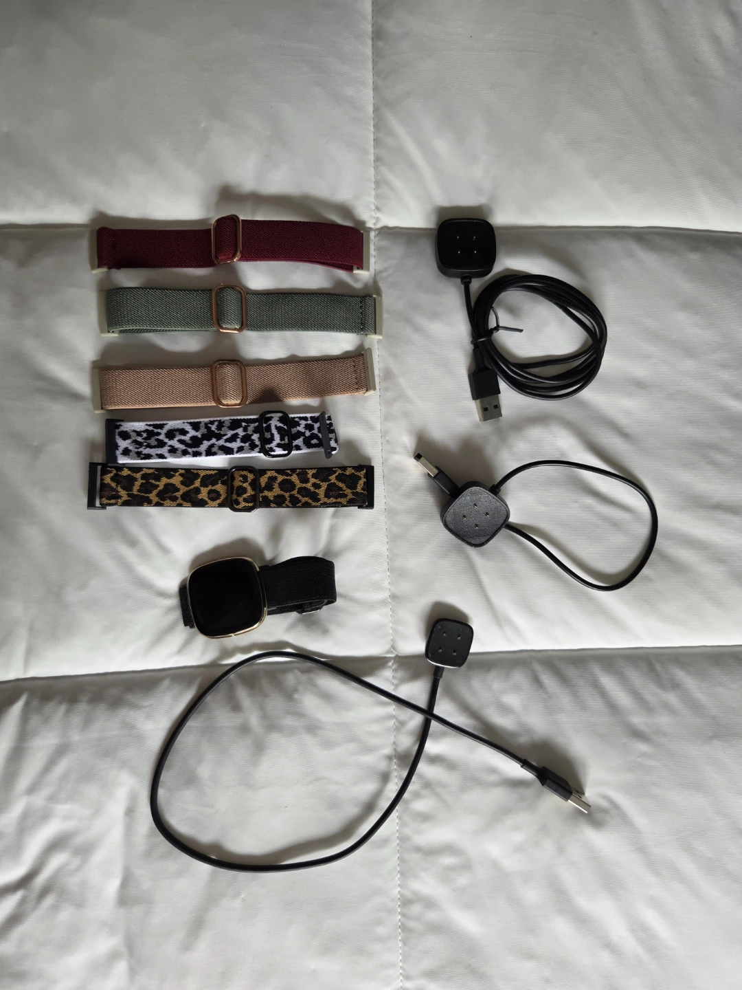 Fitbit Sense Smartwatch with 6 Bands and 3 Charging Cables - photo 5