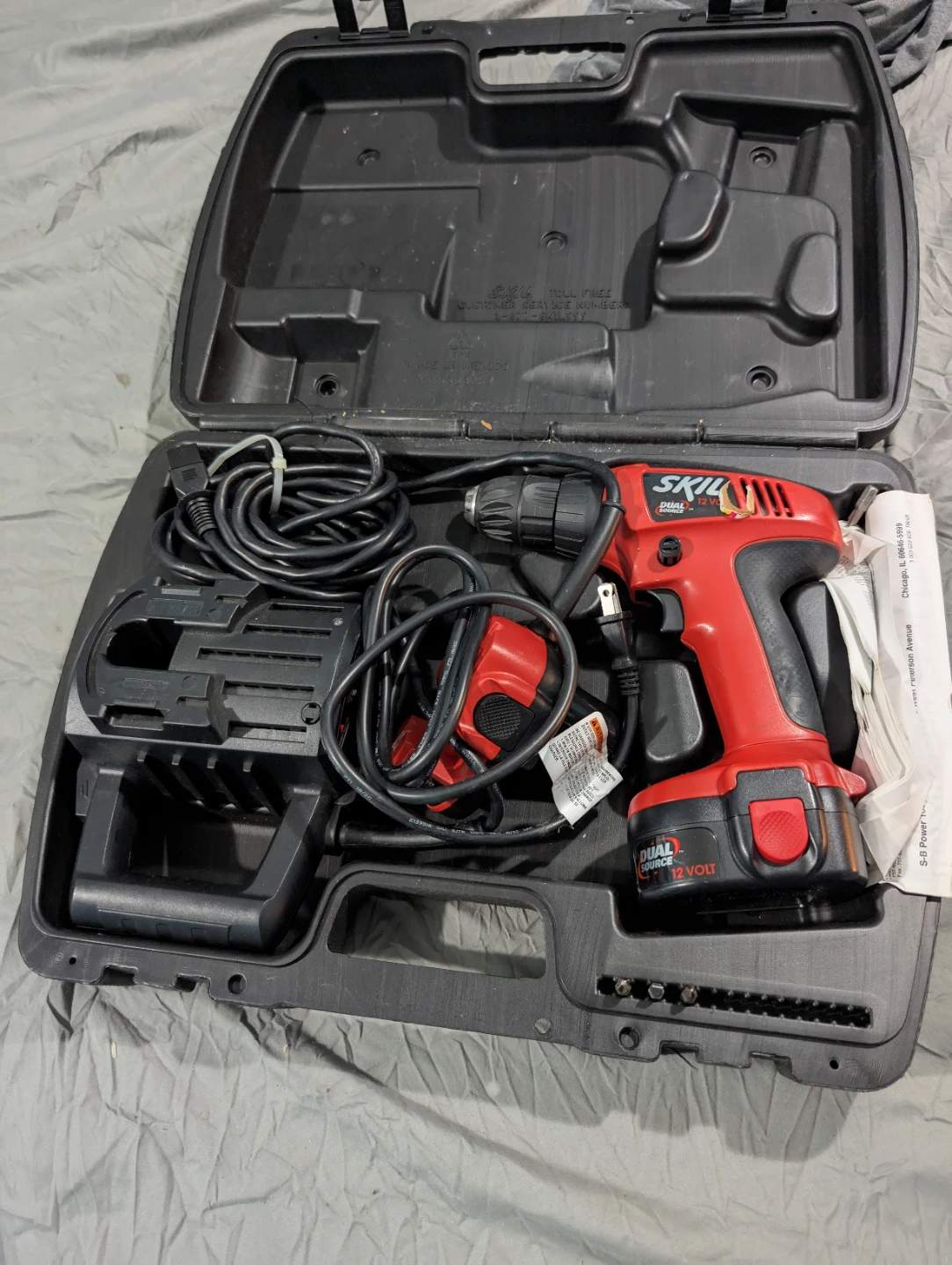 SKIL 12 Volt Cordless Drill with Case - photo 2