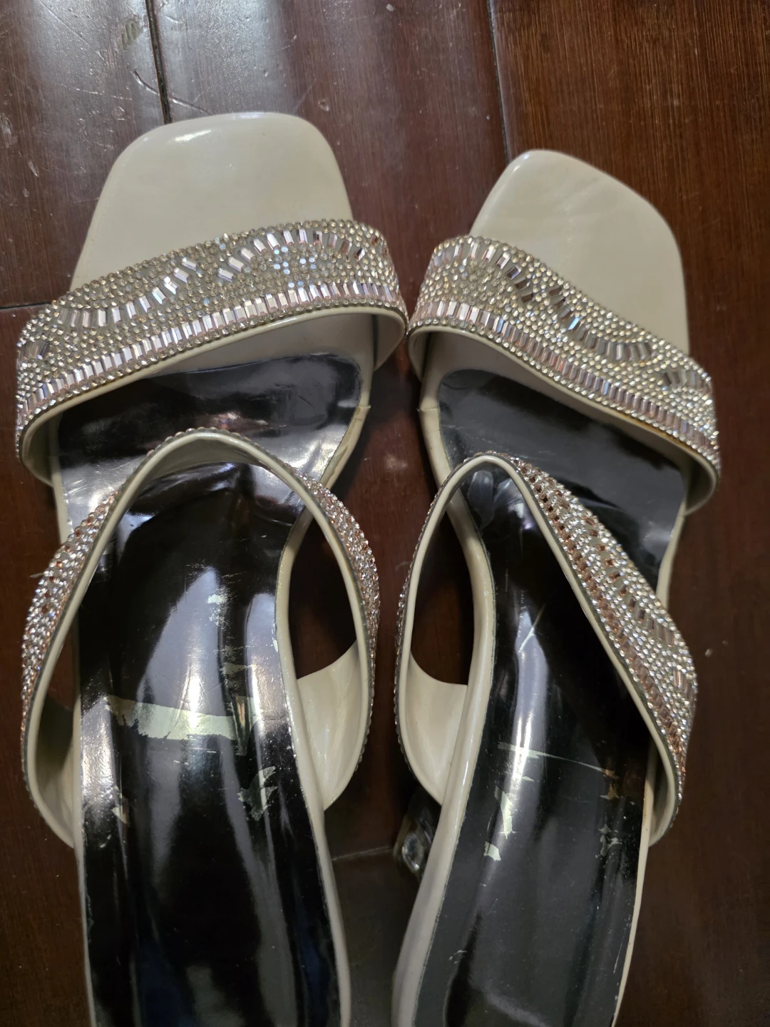 Sparkly Heeled Sandals - photo 5