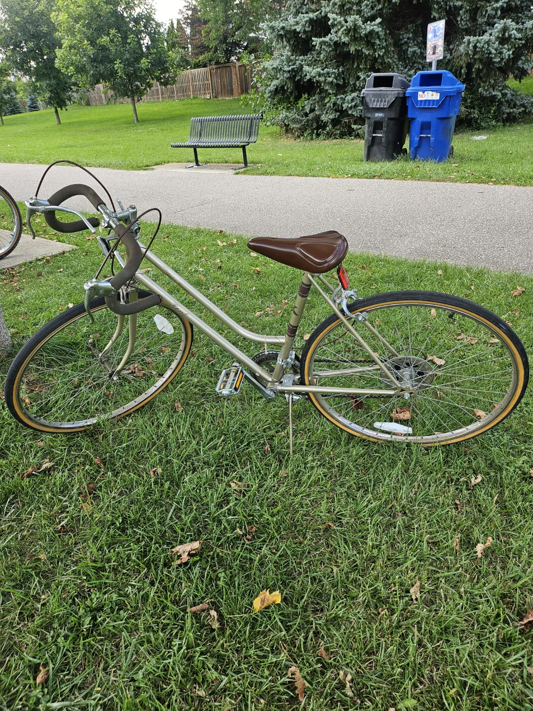 Kent Hornet vintage road bike in gold - photo 3