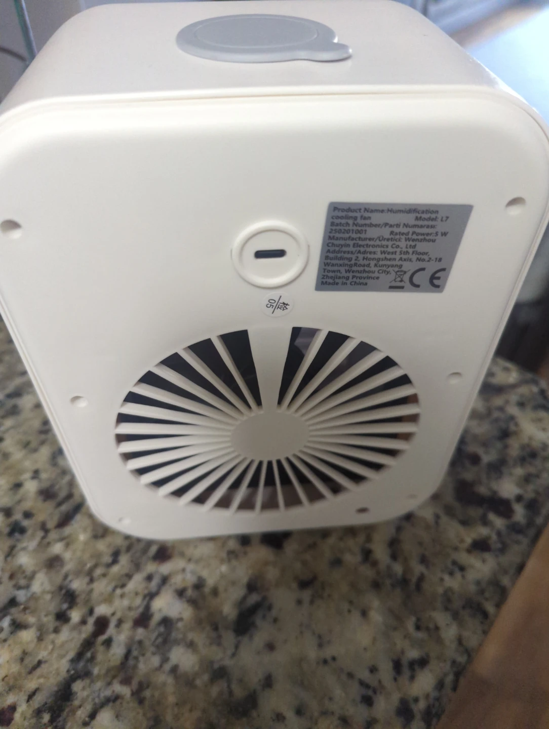 Mini Air Cooler Fan - photo 2