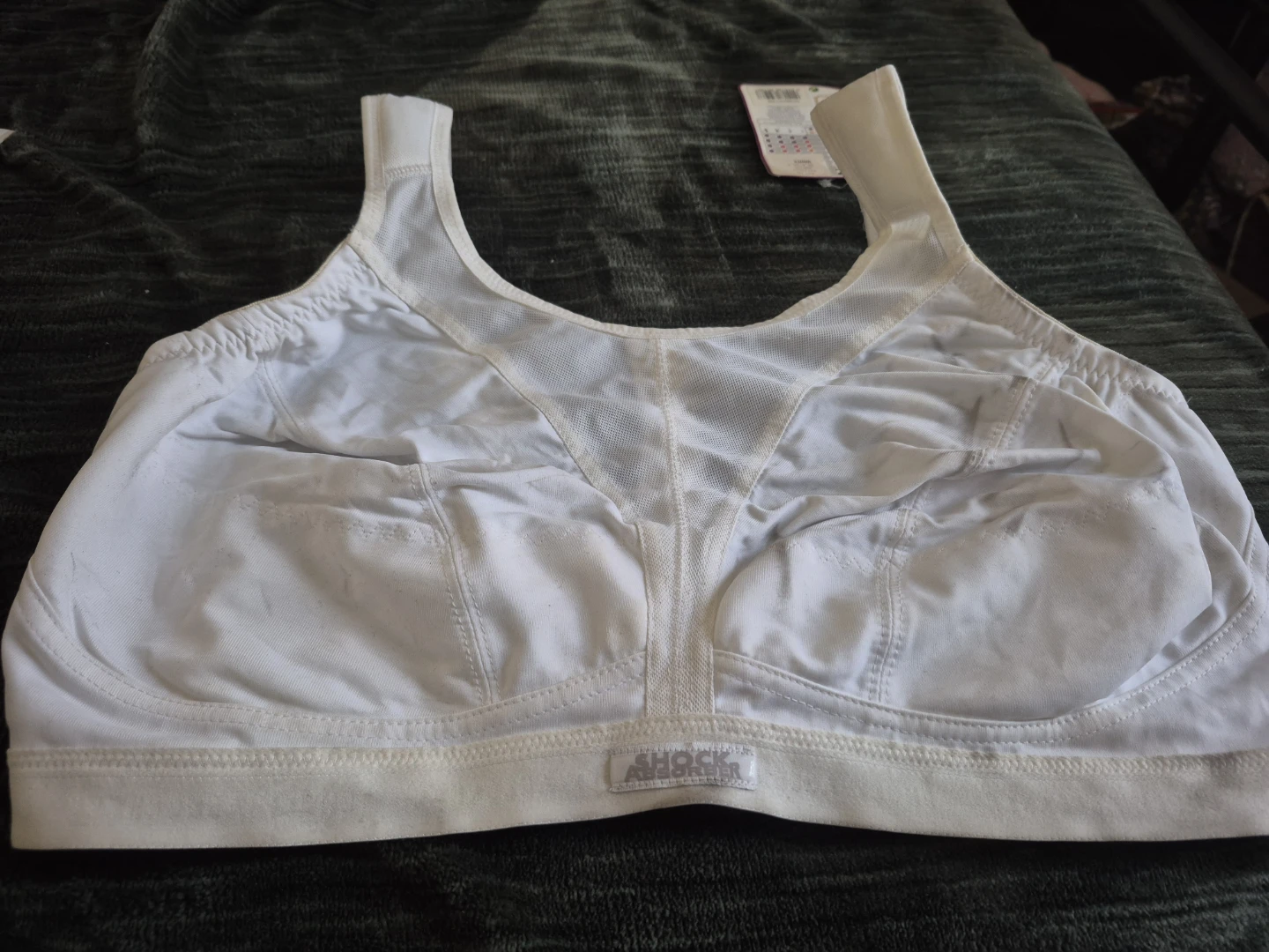 Shock Absorber White Sports Bra size 38E