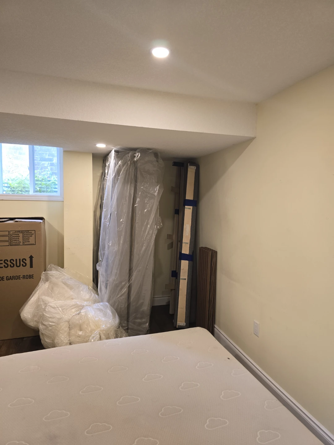 Puffy Mattress and Bed Frame King Size
