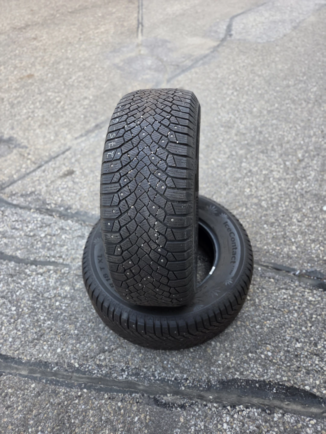 2 Tire 275/65R18 Continental IceContact XT RM Winter