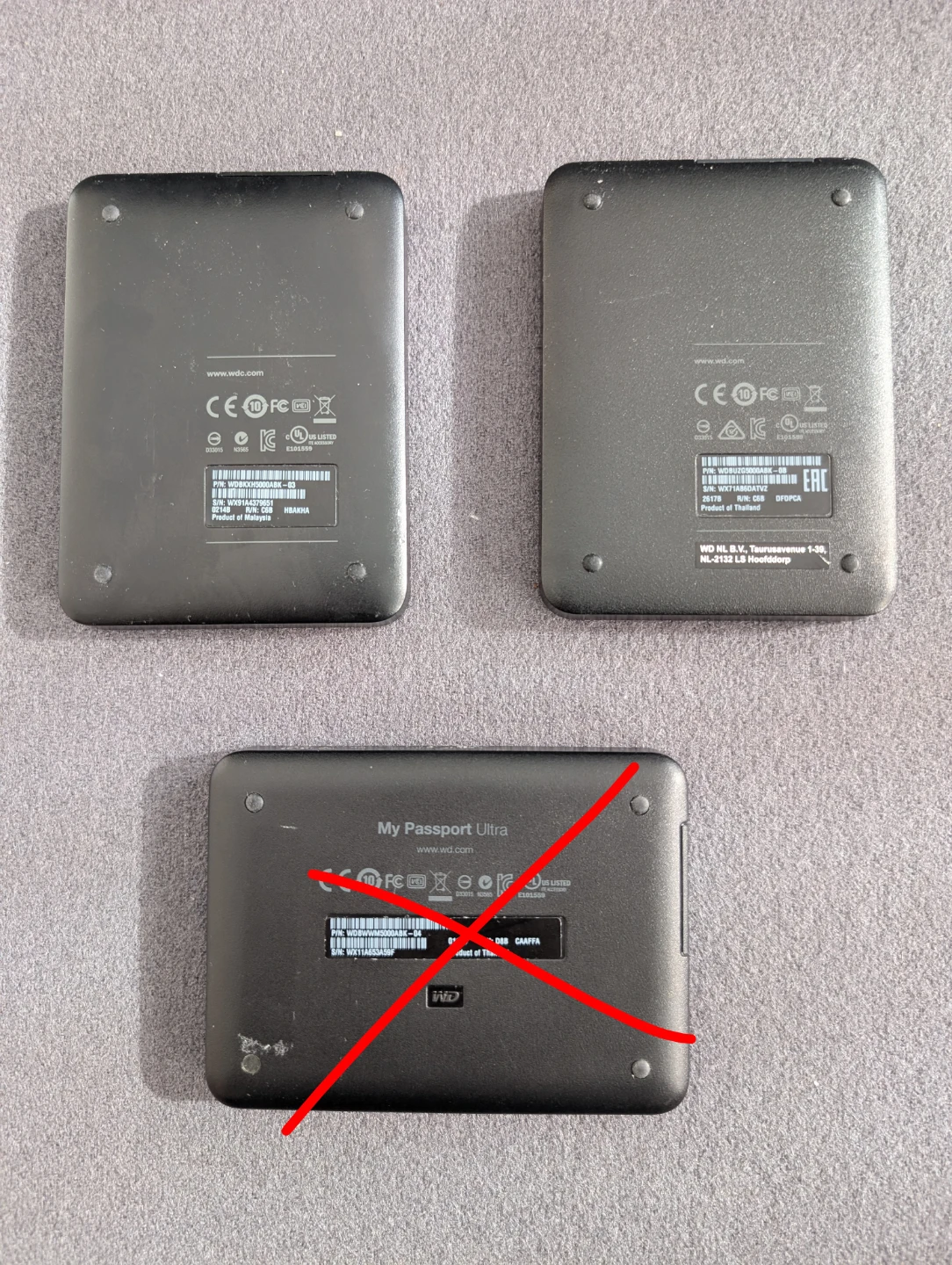 500GB Portable External Hard Drives (WD & Toshiba) - photo 3